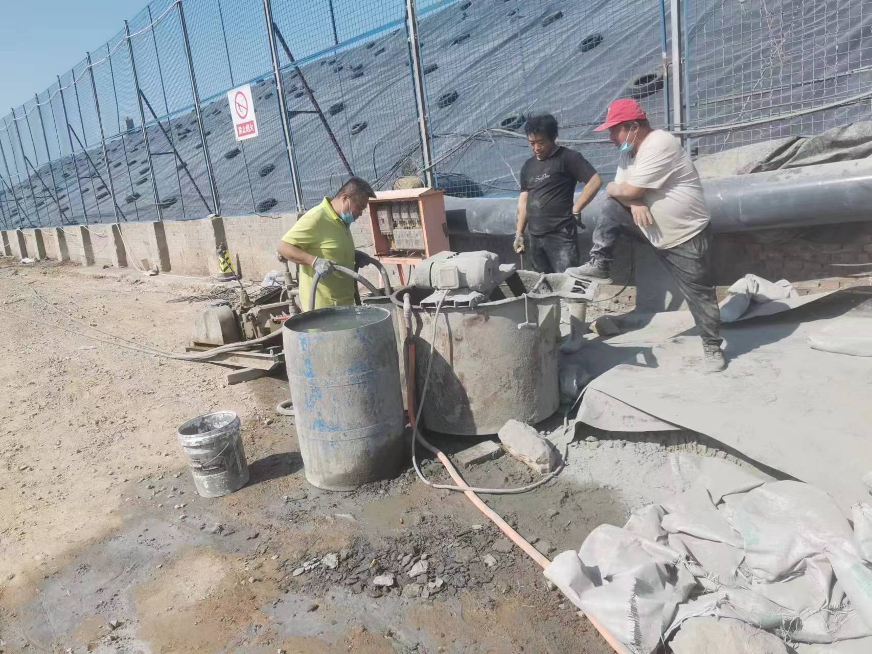 土默特左袖阀管注浆